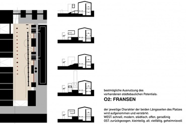 Köztérfejlesztés, Esch-sur-Alzette - tervező: AllesWirdGut Architektur