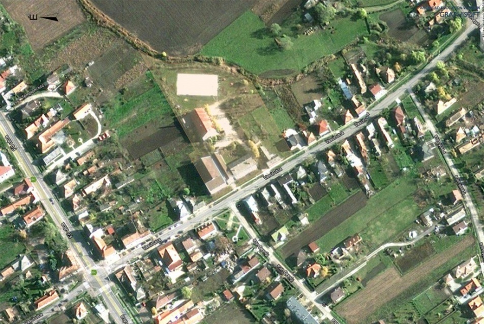 Műholdfelvétel - forrás Google Earth