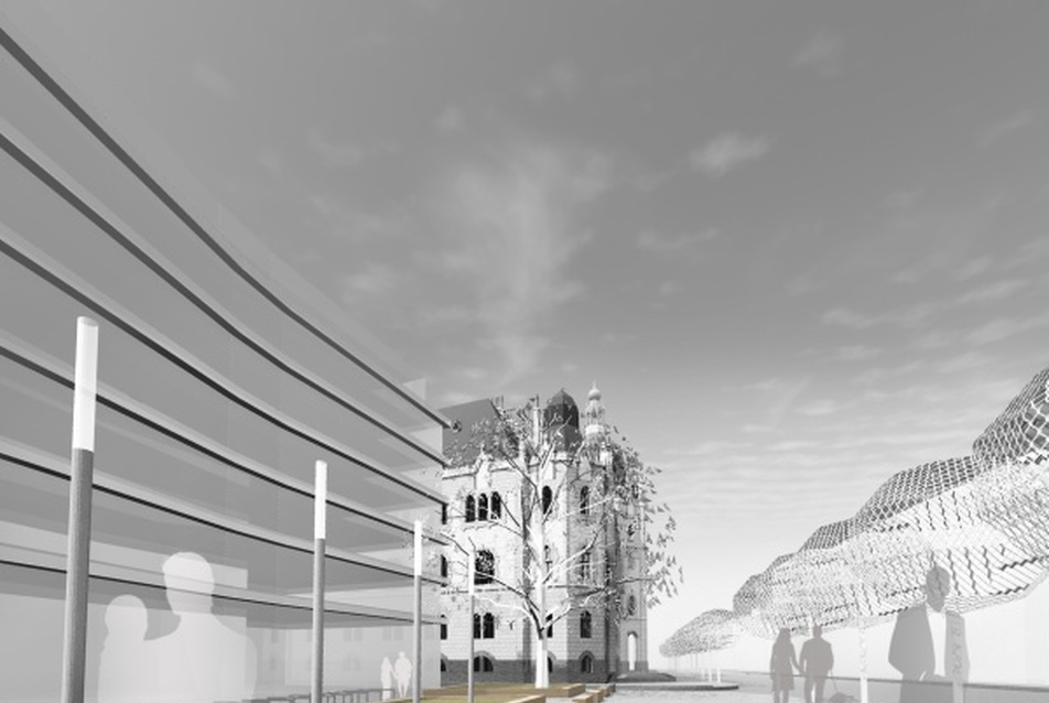 Iparművészeti Múzeum tervpályázat – tervezők: Dobai János, Bálint Adrienn, Békés Ádám, Radnai Gergő, Bodó Ágnes