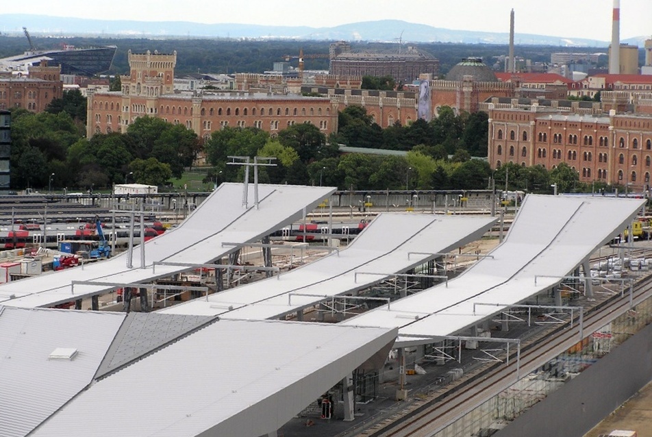 Wien Hauptbahnhof - fotó: Garay Márton