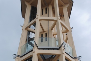 A siófoki víztorony, tervező: Pápay György, fotó: Garai Péter