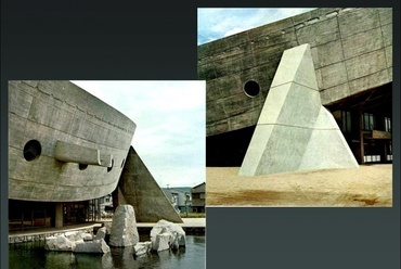 portcsarnok, Prefectural Gymnasium, Kagawa, Kenzo Tange, 1964