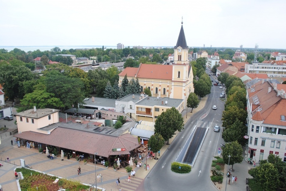 A siófoki víztorony, tervező: Pápay György, fotó: Garai Péter