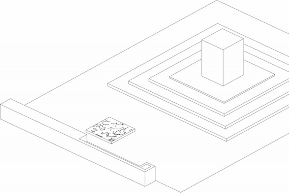 56-os emlékmű terve, New York - vezető tervező: Nagy Tamás DLA, építész munkatárs: Szijjártó Csongor