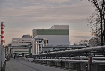 Energiaközpont, TEVA Gyógyszergyár Gödöllő, tervezők: Puhl Antal, Dajka Péter, fotó: Dajka Péter