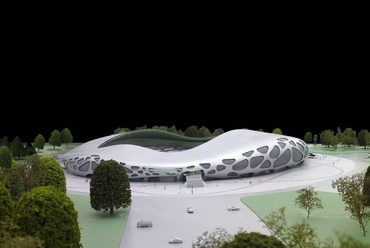 Az FC BATE Borisov labdarúgó stadionjának terve az OFIS irodától