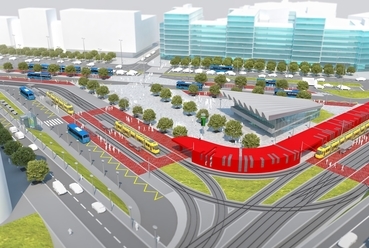 A Város Teampannon terve a Széll Kálmán tér átalakítására