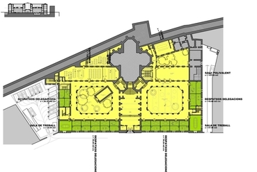 A tarragonai érseki szeminárium átalakítása - Földszint, építészet: ON-A Architects