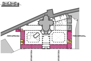 A tarragonai érseki szeminárium átalakítása - Mezzanin, építészet: ON-A Architects