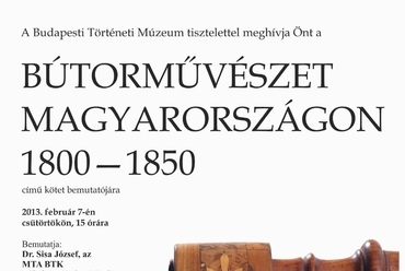 A könyvbemutató meghívója