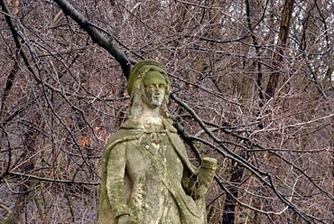 Mőcsény, Szt. Vendel szobra, fotó: Rácz Gábor