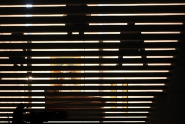 A konzolos lépcsőn átszűrődő fény összeköti az alsó és felső galériateret., fotó: Nikken Sekkei