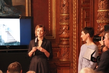 Az év belsőépítésze 2012 díj átadása - Fülöp Krisztina