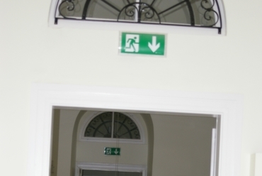 A felújított belső