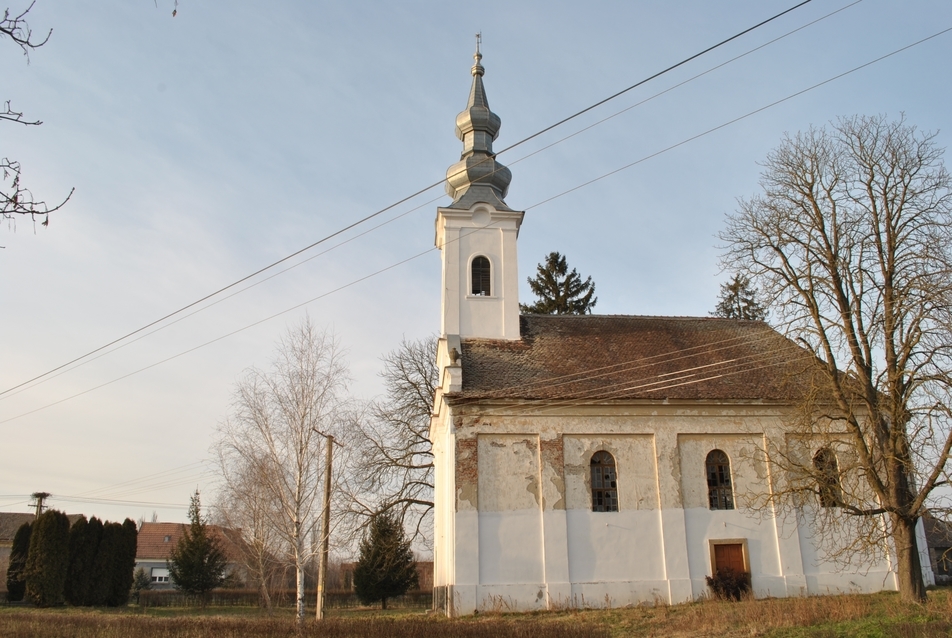 Elhagyott református templom, Okorág, 2010, fotó: Zilahi Péter