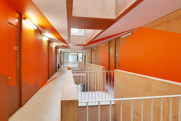 Jean Lurçat College, Saint Denis, fotó: Mikou Design Studio