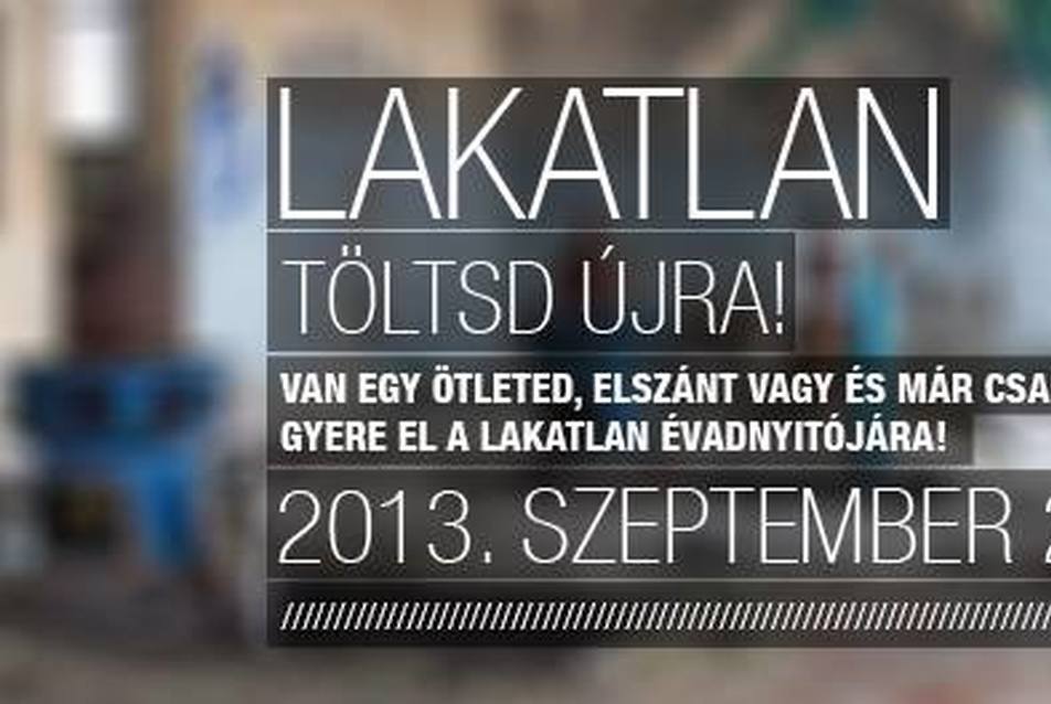 LAKATLAN - Töltsd újra!