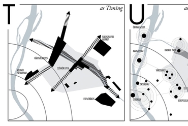 Az Időzítés teret nyújt alternatív városi funkcióknak, az Urbánus Vonzerő újradefiniálása pedig attraktivitást, kommunikációt és összeköttetést generál, amit a Hálózat és a Környezet elemei integrálnak eggyé.