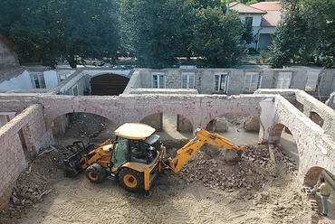Hotel Tokaj, építés közben