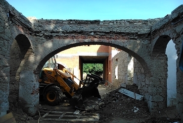 Hotel Tokaj, építés közben