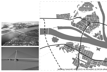 A 2015-re tervezett új híd, forrás: Lőw Attila