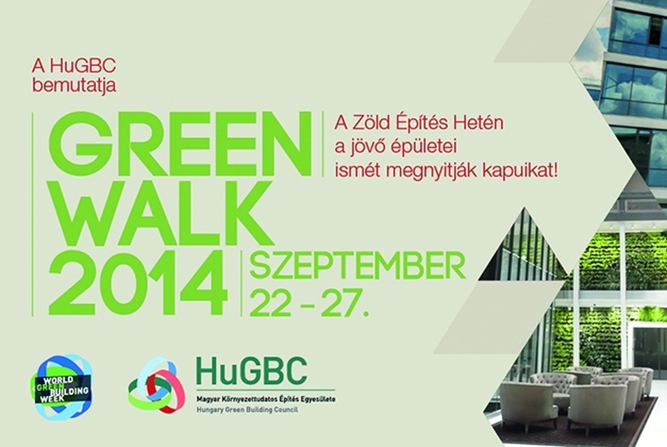 Green Walk 2014: A jövő épületei ismét megnyitják kapuikat