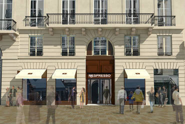 Nespresso üzlet, Bordeaux-ban