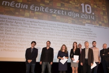 A Média Építészeti Díja 2014, Uránia Nemzeti Filmszínház - fotó: Kerekes Zoltán