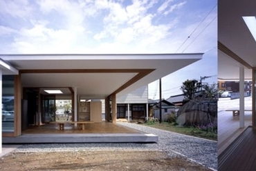 Umbrella House, kép forrása: www.tezuka-arch.com