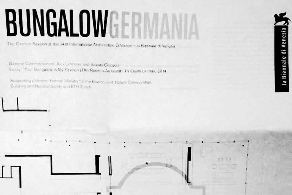 Bungalow Germania kiállításvezető kiadványa, fotó: Salamon Júlia