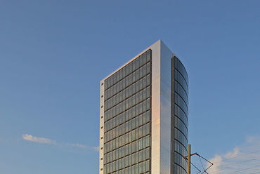 Prof. Findeisen & Wächter GmbH: Media Tower - Düsseldorf, Hafen. Forrás: Wikipedia