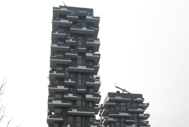 Stefano Boeri: Bosco Verticale, Milánó - Porta Nuova. A szerző felvétele