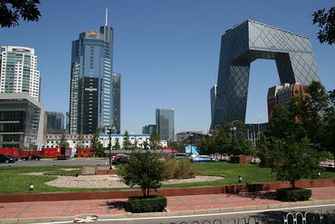 CCTV székház, Peking, Kína. Forrás Wikipedia
