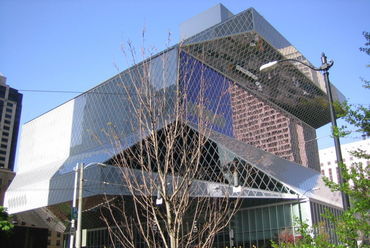 Seattle Central Library, USA. Forrás Wikipedia