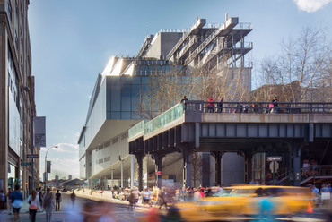 Renzo Piano: Whitney Museum of American Art. Fotó: Nic Lehoux, forrás: www.dezeen.com