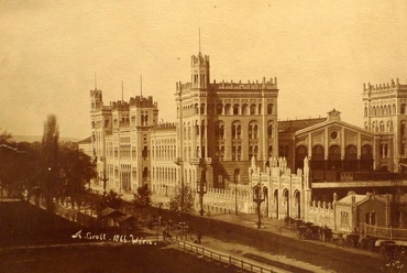 Bécs, Nordbahnhof, 1866. A Groll fotója. ÖBB