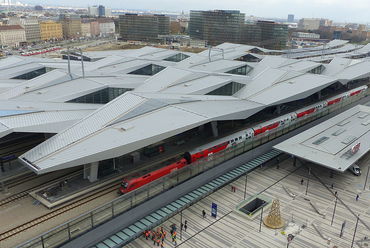 Bécs, Hauptbahnhof. Forrás:Wikipedia