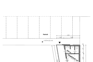 alsó alaprajz - Bence-hegyi kilátó ötletpályázat - Paládi-Kovács Ádám és Sike Ildikó terve