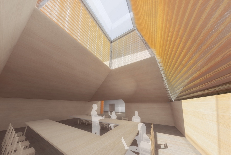 ülésterem - Törökbálint új Városháza - tervező: Modulárt Stúdió