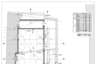 emeleti alaprajz - győrújbaráti szőlőlé üzem - tervező: Ekler Dezső