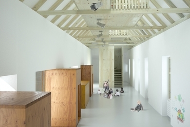 látványterv - Építészeti iskola gyerekeknek - tervező: Herdics Ágnes
