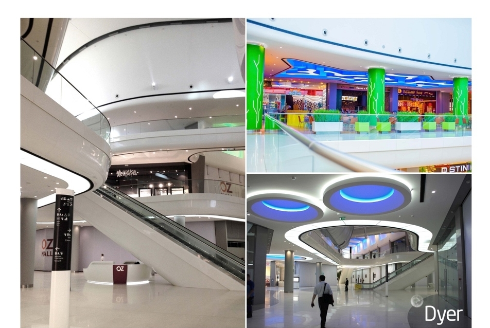 OZ Mall Krasnodar - tervező: Dyer - fotó: Dyer