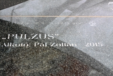 PULZUS szobor - Pál Zoltán