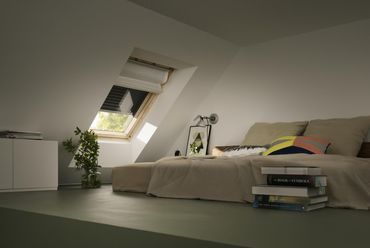 Velux római roló belsőárnyékoló termékcsalád