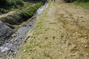 Szilas-patak kerékpáros közösségi park - közösségi zöldterület rehabilitáció