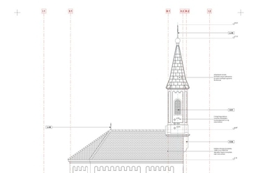 Pallavicini kápolna rekonstrukció - építész: Murka István