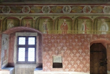 Runkelsteini kastély középkori profán freskóegyüttes