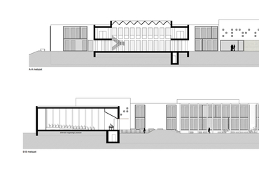 a-a és b-b metszet