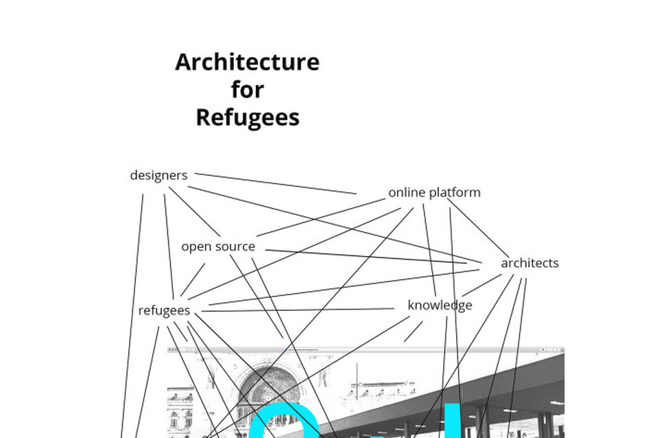 Architecture for refugees - poszter 