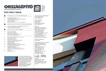 Országépítő 2016/1 - tartalomjegyzék